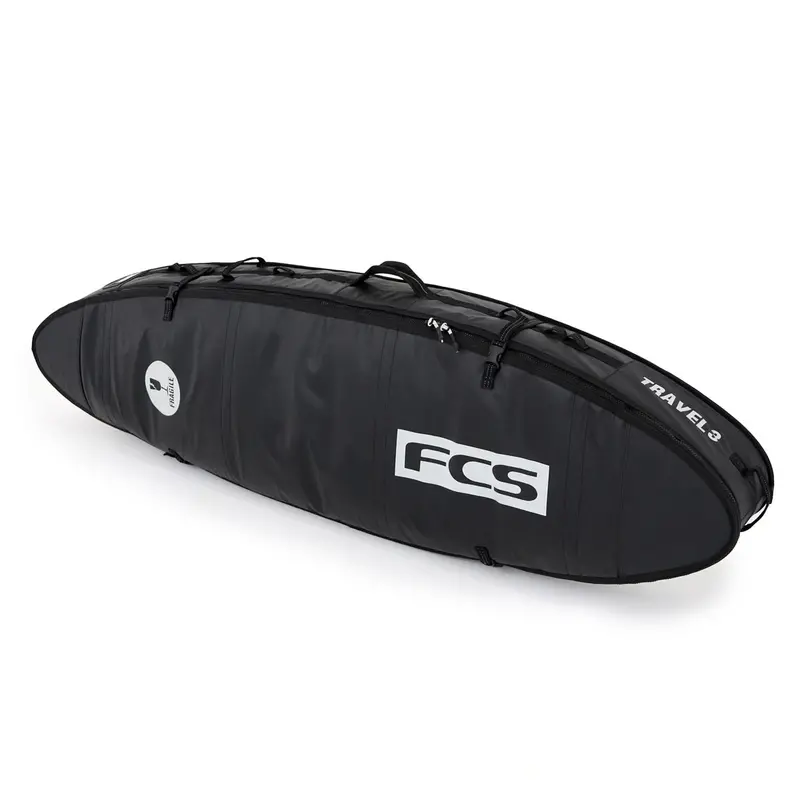 Fcs Travel 3 All-Purpose Black Surfboard Cover 1