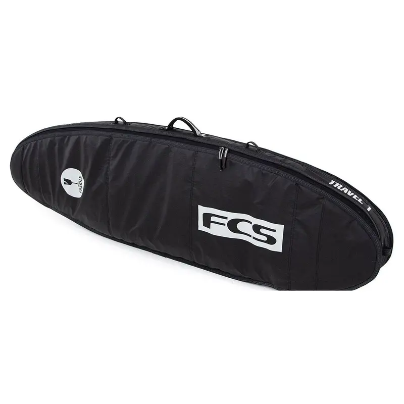 Fcs Travel Funboard Cover – Durable Black Protective Bag 1