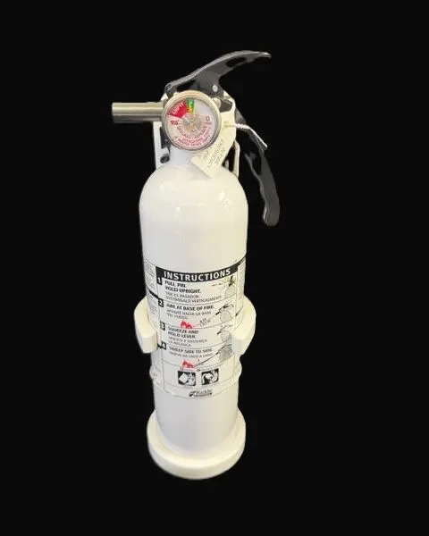 Fire Extinguisher Mount With Trimmed Design 1