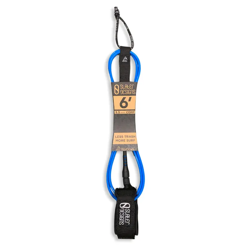 Firewire Slater Designs 6-Foot Competition Surf Leash – Navy And Black 1