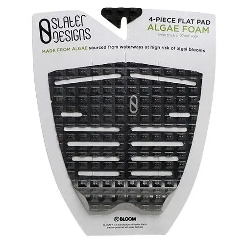 Firewire Slater Designs Flat Tail Pad – 4-Piece Kit, Black/Grey 1
