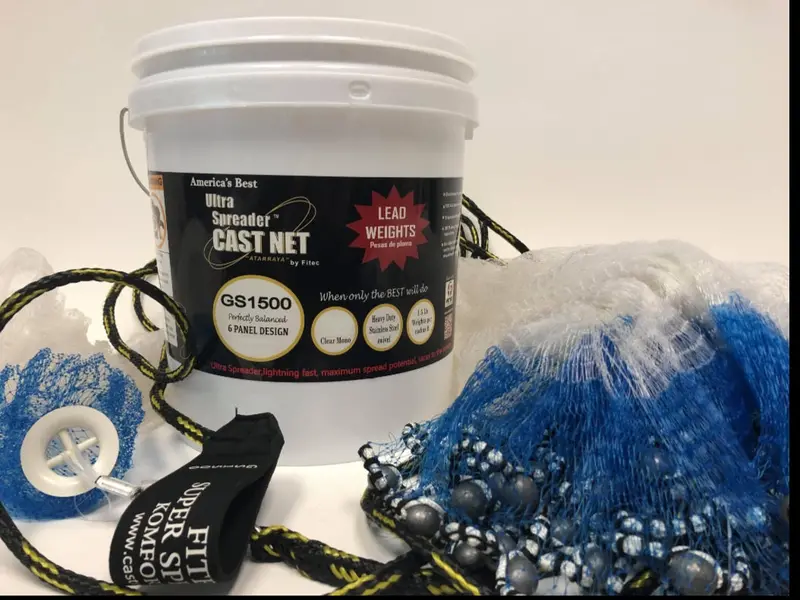Fitec Guide Series Ultra-Spreader Cast Net (Gs1500) 1