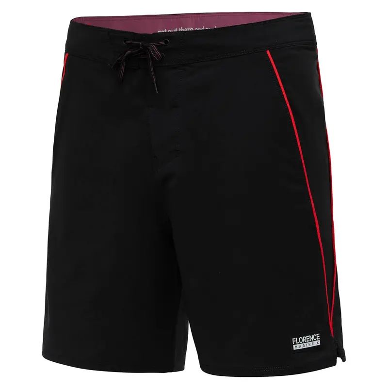 Florence Marine X Black Outline Performance Boardshorts 1