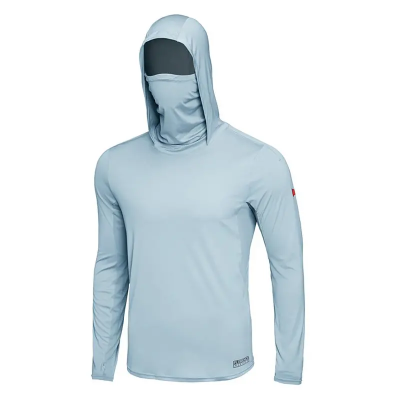 Florence Marine X Hooded Upf Long-Sleeve Shirt – Steel Blue 1
