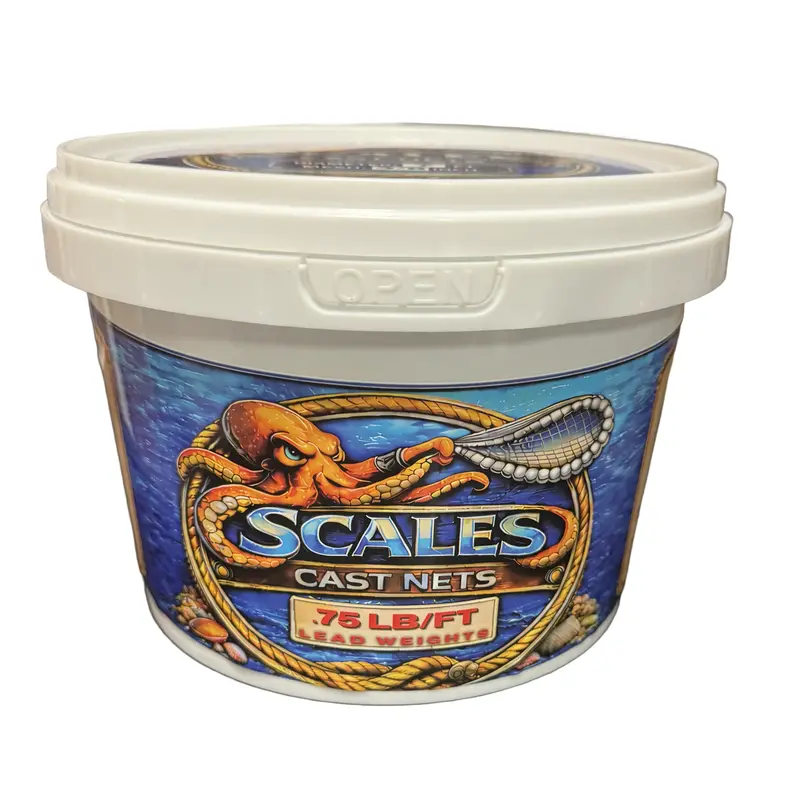 Florida Tackle Supply Cast Nets With Digital Scales – Accurate Weight Measurement Included 1