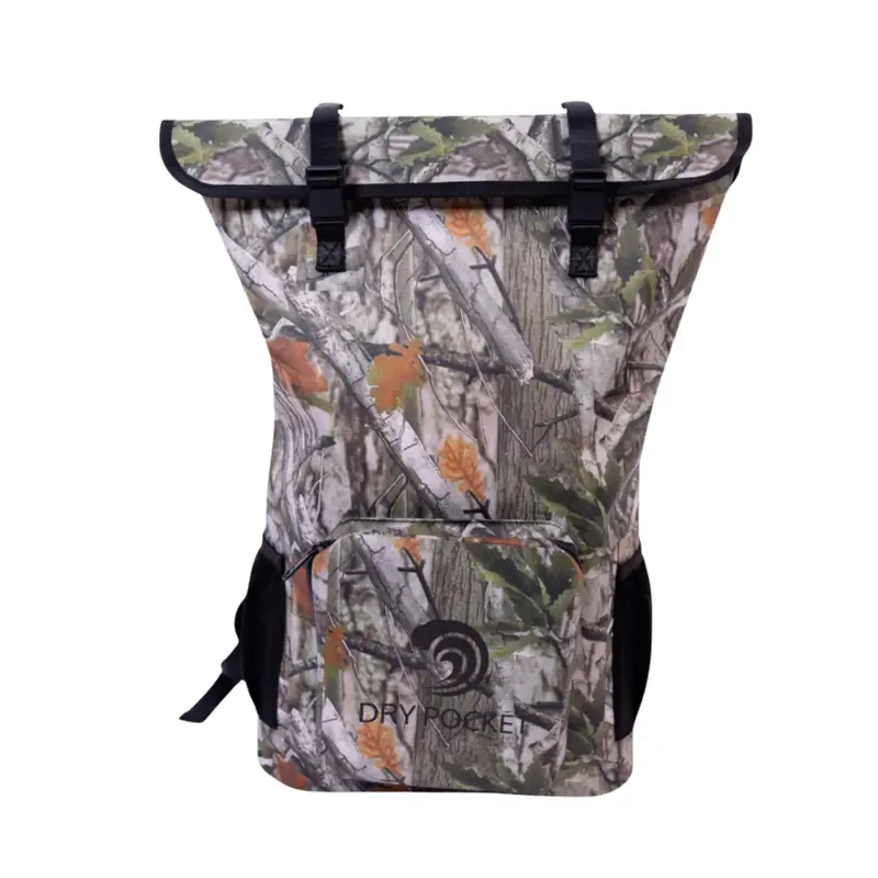 Forest Camo Floating Waterproof Backpack Dry Bag – Rugged Dry Storage For Water Adventures 1