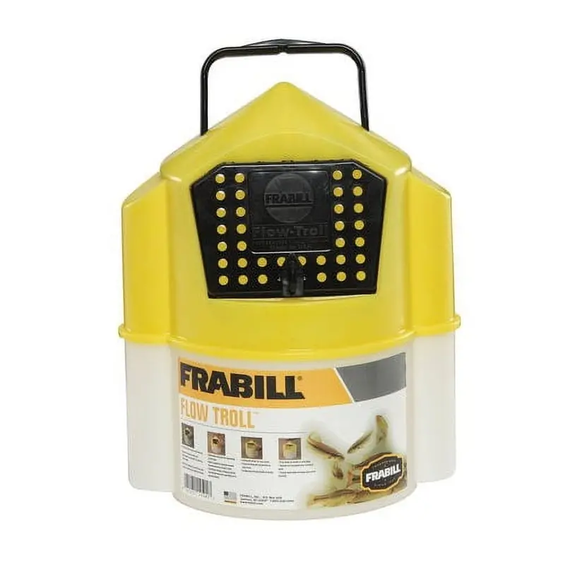 Frabill Flow Troll Live Bait Bucket With Aeration 1