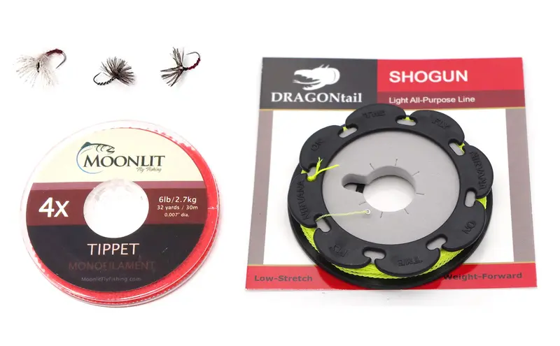 Furled Tenkara Line Starter Kit Featuring Shogun Tapered Line 1