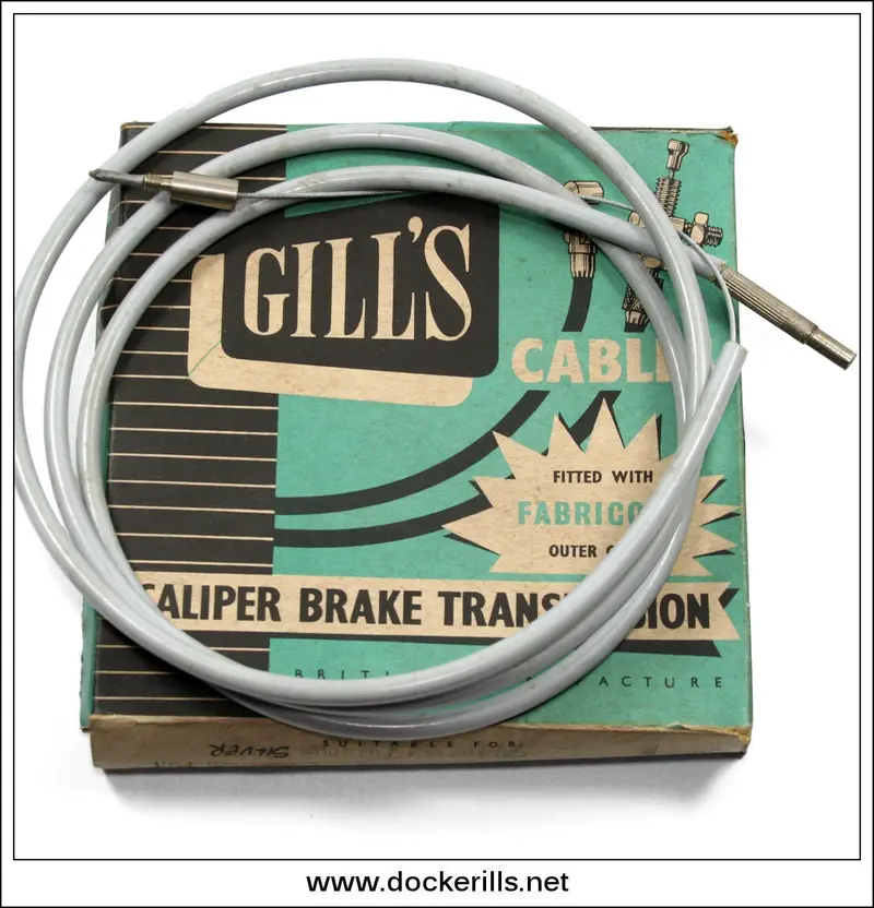Gill'S Sturmey Archer Cable Set – 67/53 Trigger Shift Control For Chainstay Fulcrum (Silver) 1
