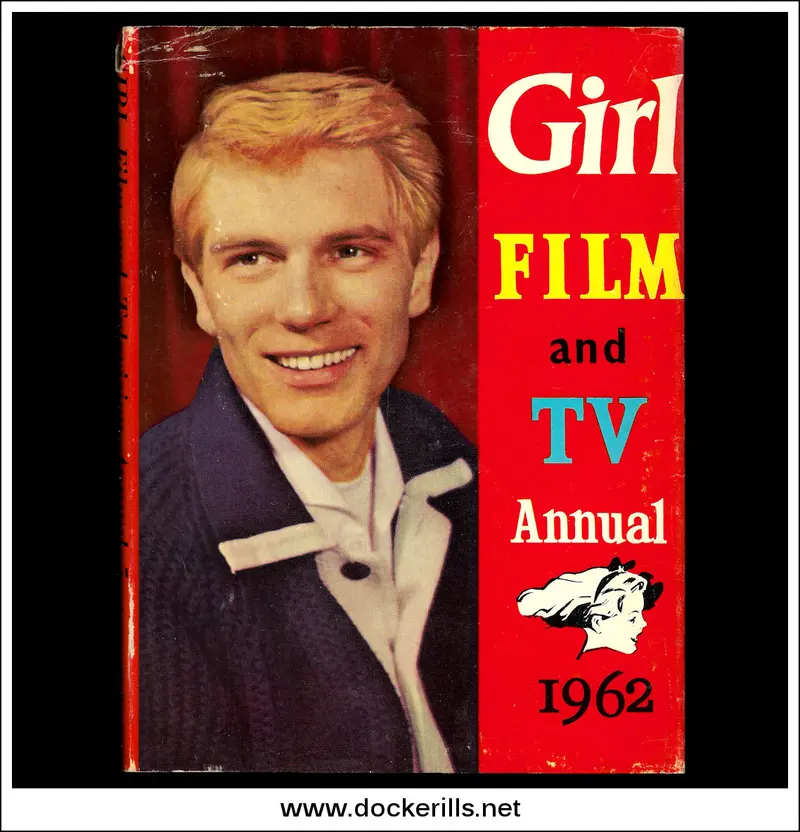 Girl Film And Tv Annual 1962 (No. 5) – Adam Faith Cover, Cinema & Television Features 1