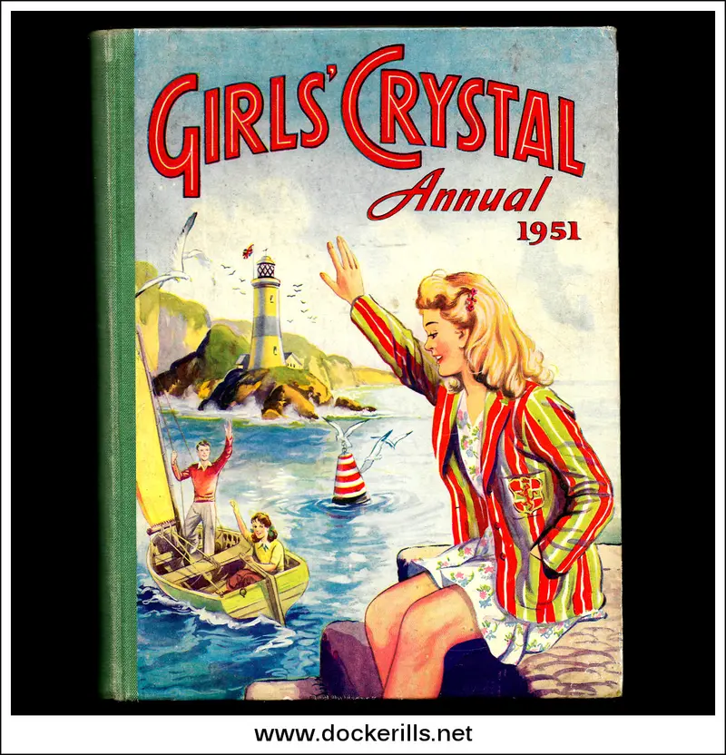 Girls’ Crystal Annual 1951 – Classic Children’S Storybook 1