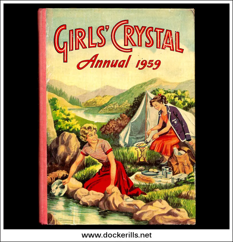 Girls’ Crystal Annual 1959 – Vintage Storybook Edition 1