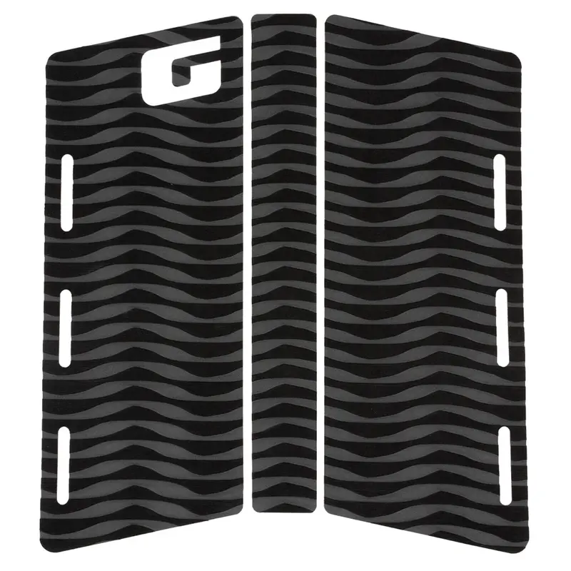 Gorilla Warp Mid-Length Deck Grip Pad – Charcoal 1