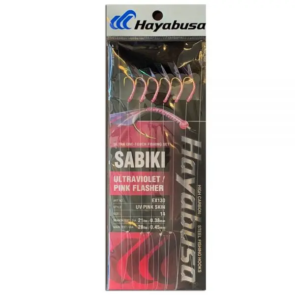 Hayabusa Ex130 Uv Pink Flasher Lure For Attracting Predators 1