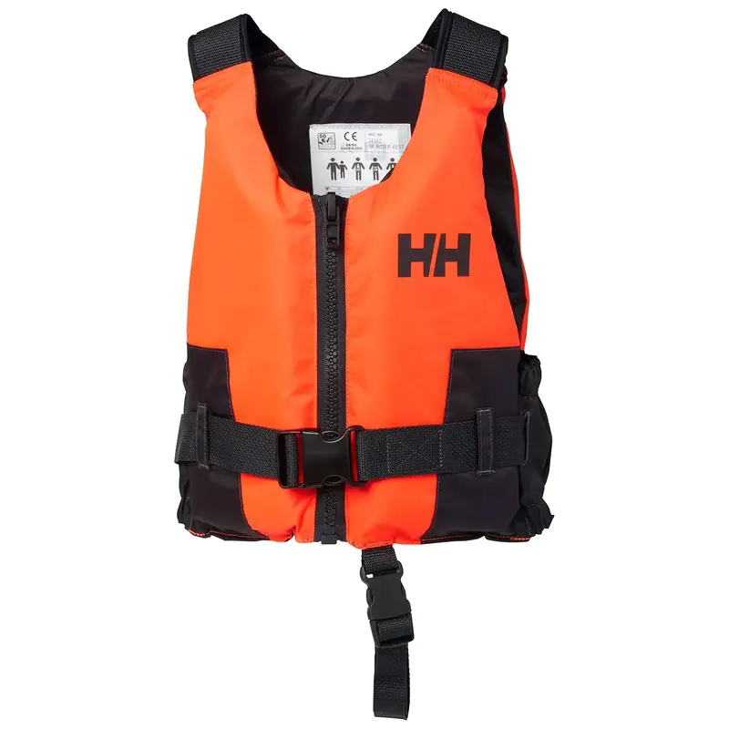Helly Hansen Junior Rider Life Vest In Fluorescent Orange 1
