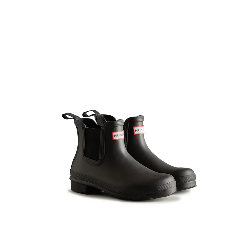 Hunter Women’S Original Chelsea Boots In Classic Black 1