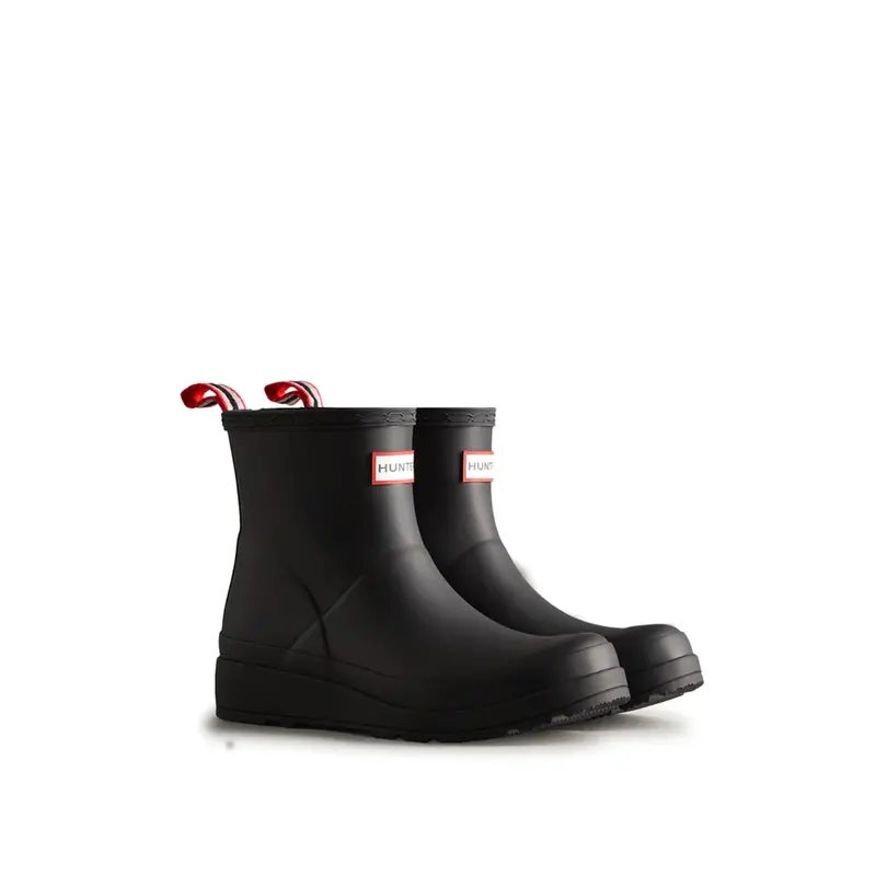 Hunter Women’S Play™ Short Rain Boots In Black 1