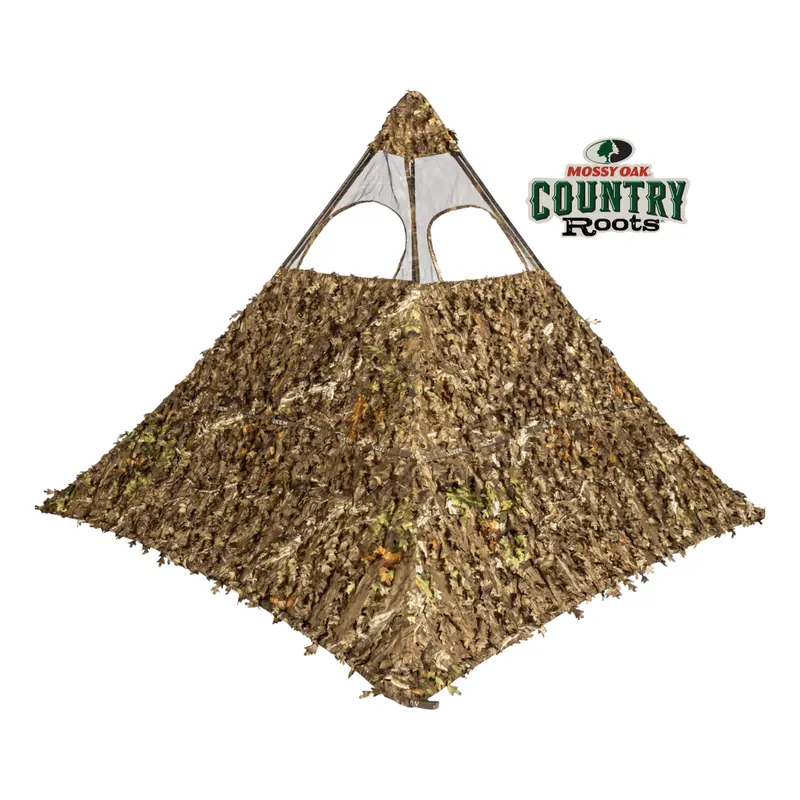 Hunting Blind Shelter — Mossy Oak Country Roots 3D Leafy 1