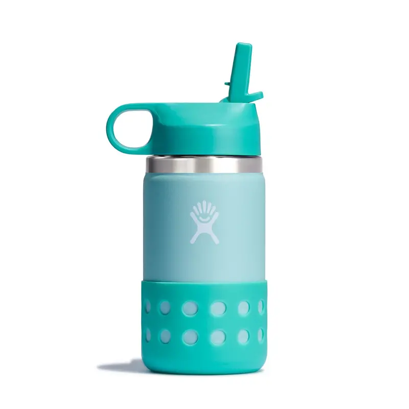 Hydro Flask 12 Oz Kids' Insulated Wide Mouth Bottle With Straw Lid 1