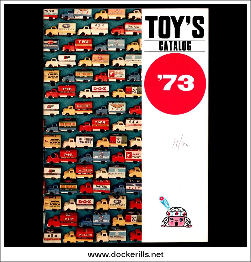 Ichimura Toy Catalogue 1973 – Rare Japanese Tinplate Toy Publication 1