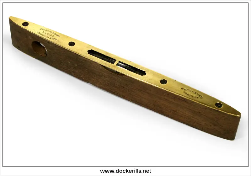 J. Rabone & Sons Boat Spirit Level – Antique No. 1626, Precision Carpenter’S Tool 1
