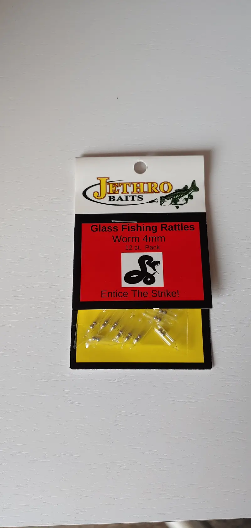 Jethro Baits Glass Rattles – Noise-Enhancing Fishing Lure Inserts 1