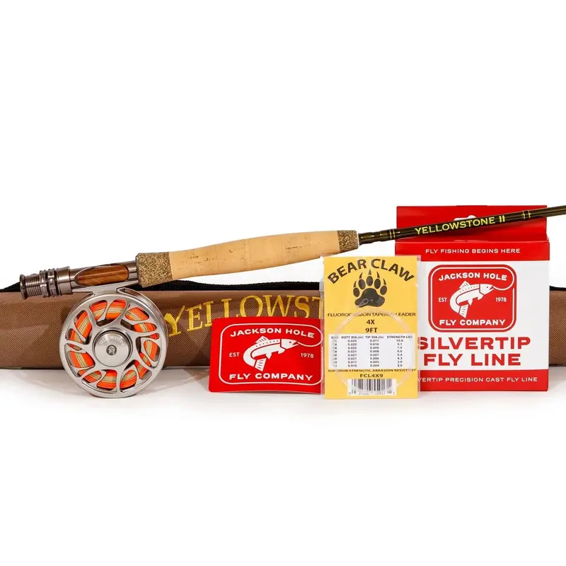 Jhflyco Euro Nymph Fly Rod & Reel Kit – 9'0" 4Wt 1