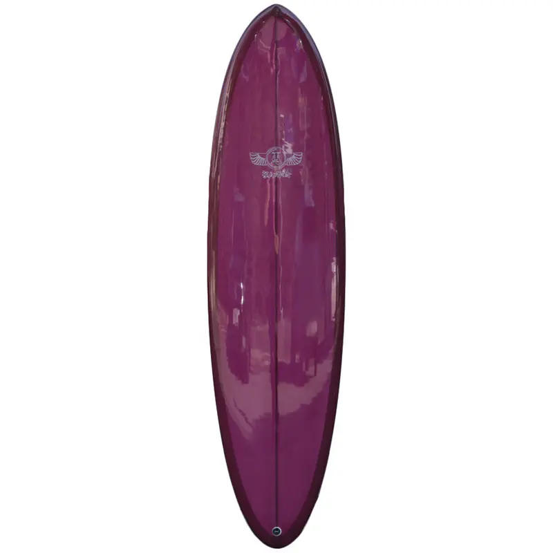 Jim Banks Dark Cherry 2+1 Surfboard – 6'10" 1
