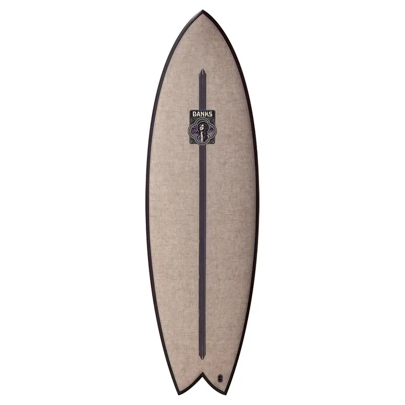 Jim Banks Magic Carpet Surfboard – Eps Carbon Flax Design For Glide And Control 1