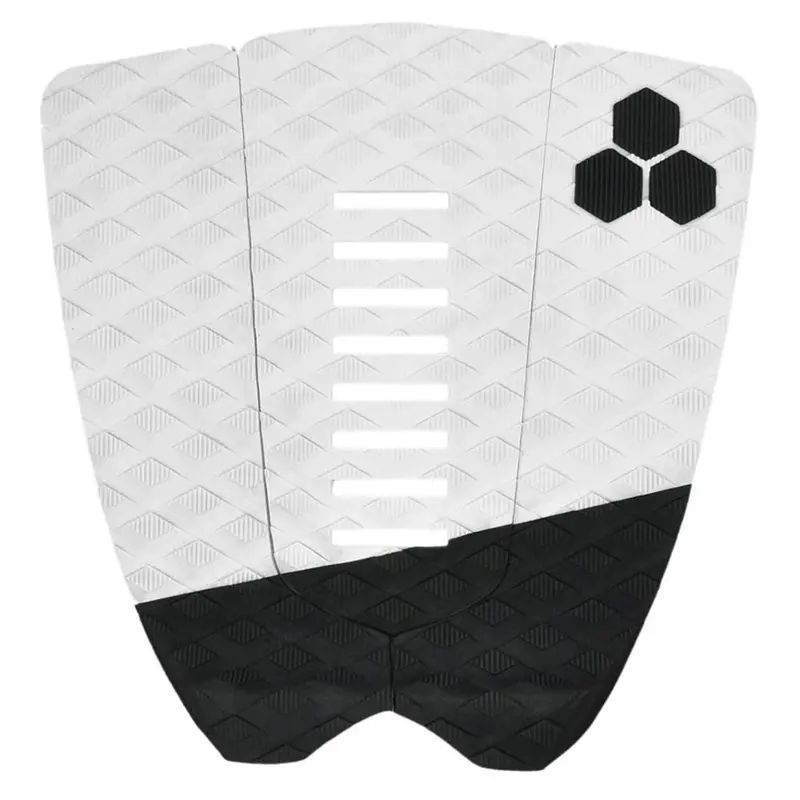 Jordy Smith Channel Islands 3-Piece Tail Pad In White & Black 1