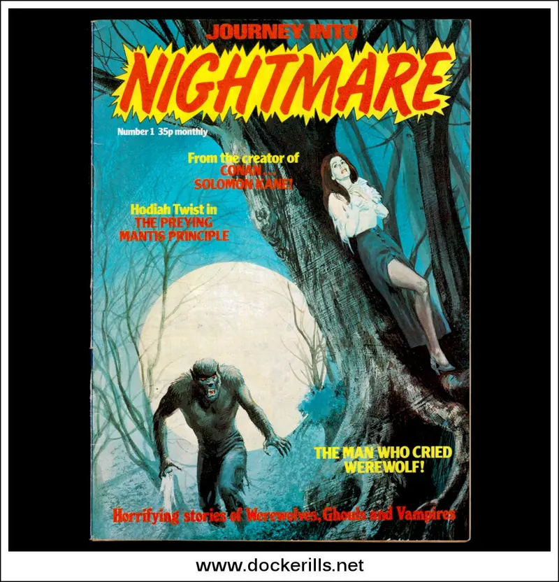 'Journey Into Nightmare' #1 (1978) – Limited-Edition Uk Horror Comic 1