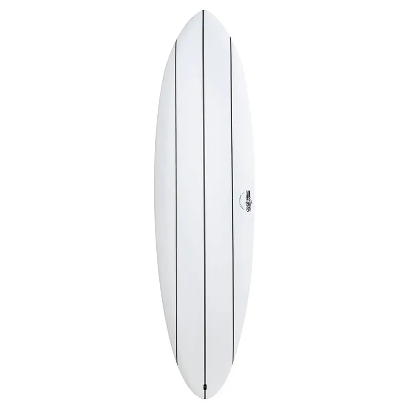 Js Big Baron Soft Top Surfboard – White 1