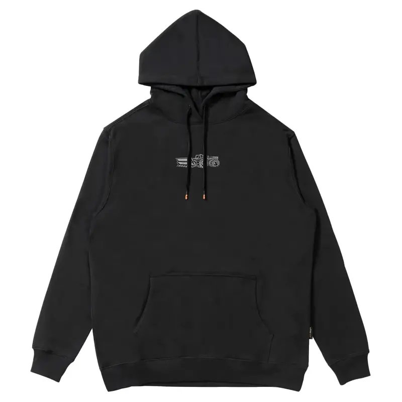 Js Compact Lightweight Hoodie – Black 1