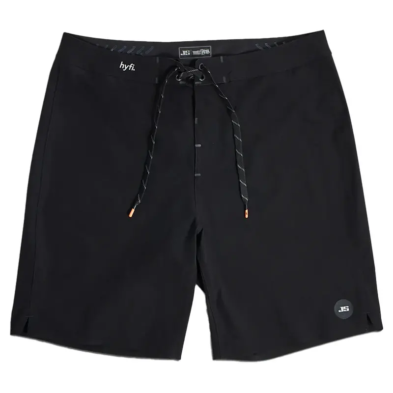 Js Hyfi Performance Boardshorts For Men - Black 1