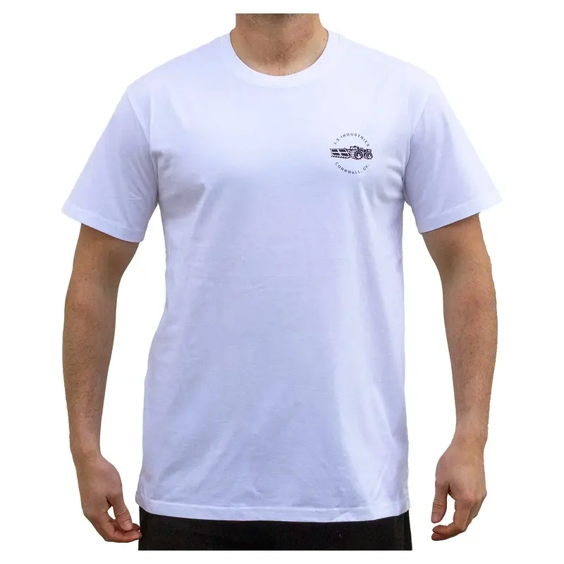 Js Locals Cornwall White T-Shirt 1