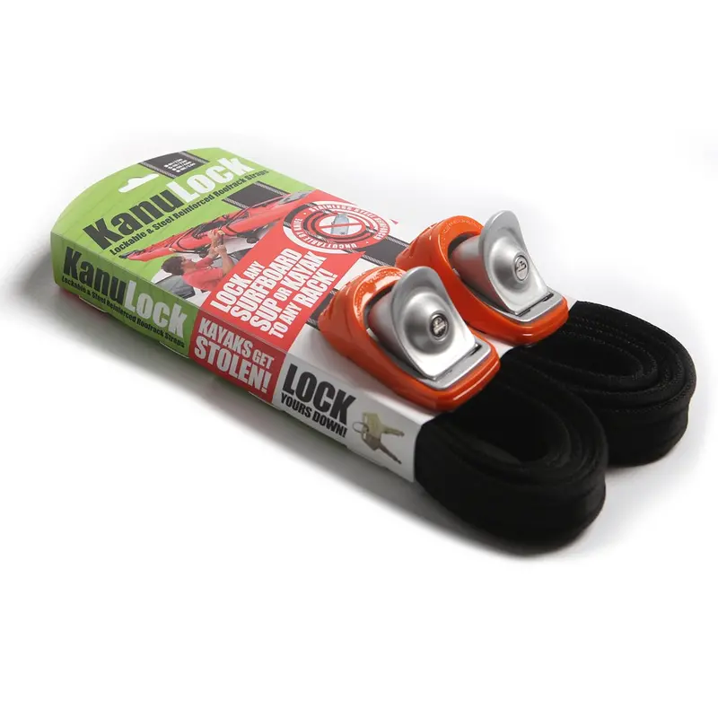 Kanulock 18-Foot Lockable Tie-Down Straps – 5.4M Heavy-Duty 1