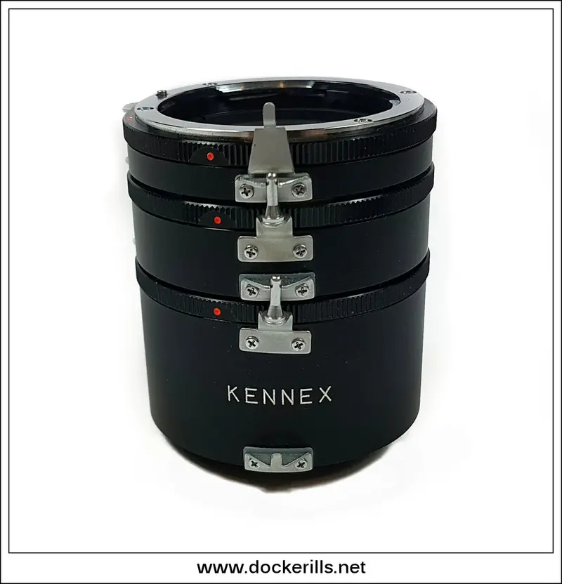 Kennex Vintage Nikon Extension Tube Set – Classic Photography Accessory 1
