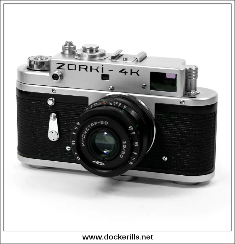 Kmz Zorki 4K 35Mm Rangefinder Camera – Industar-50 F/3.5 Lens 1