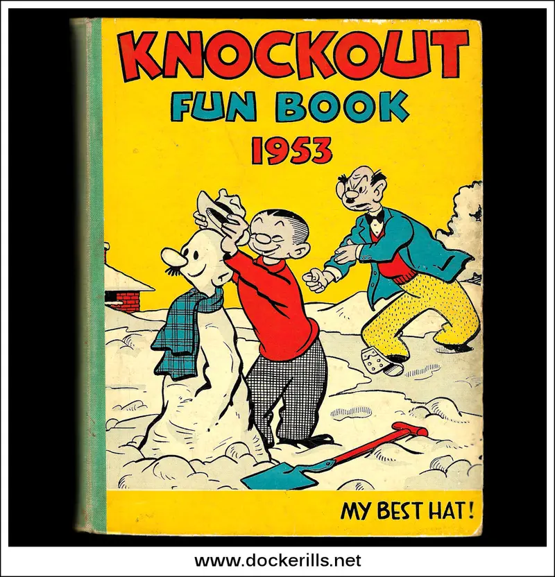 Knockout Fun Book Annual 1953 – British Humour & Adventure Collection 1