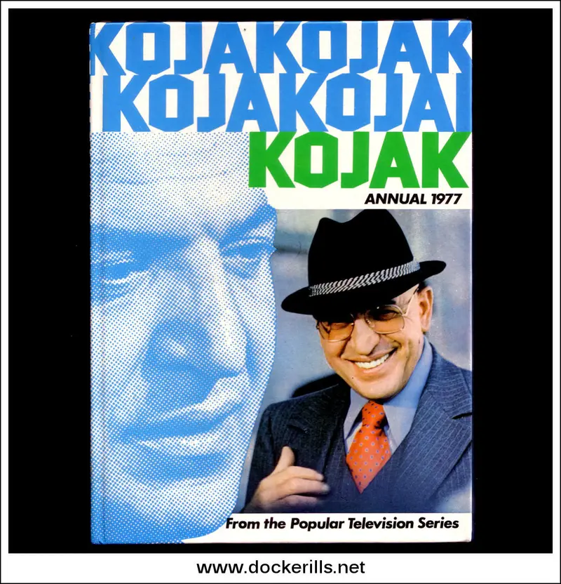 Kojak Annual 1977 – Tv Series Tie-In Book Based On The Iconic Crime Drama 1