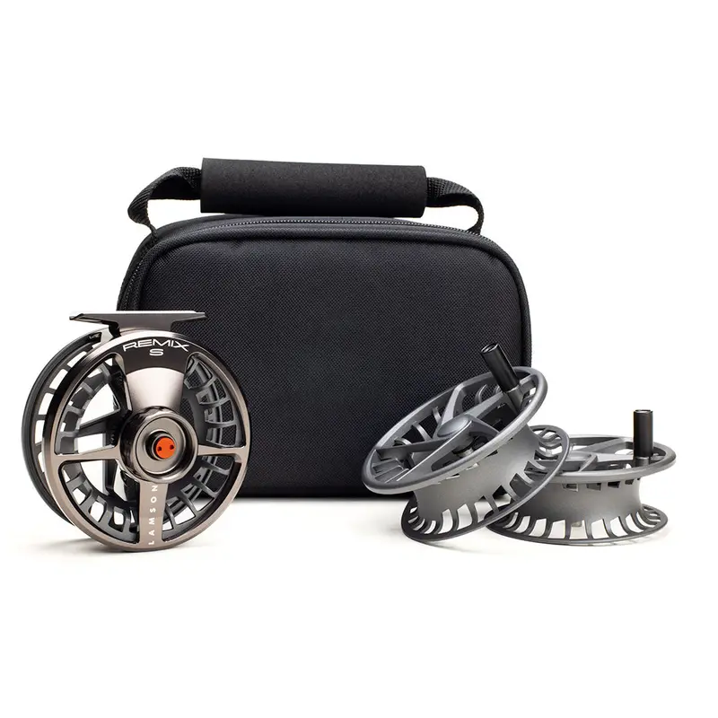 Lamson Remix S Fly Reel Bundle – 3 Spool Set 1