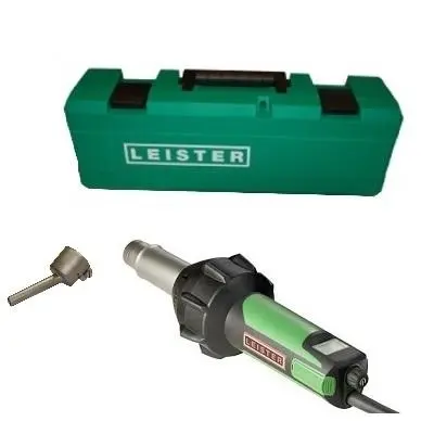 Leister Triac At Handheld Welder — Pencil Tip Nozzle & Protective Carrying Case 1