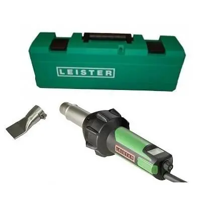 Leister Triac At Welder — 1-1/2" Nozzle Variant With Rugged Transport Case 1
