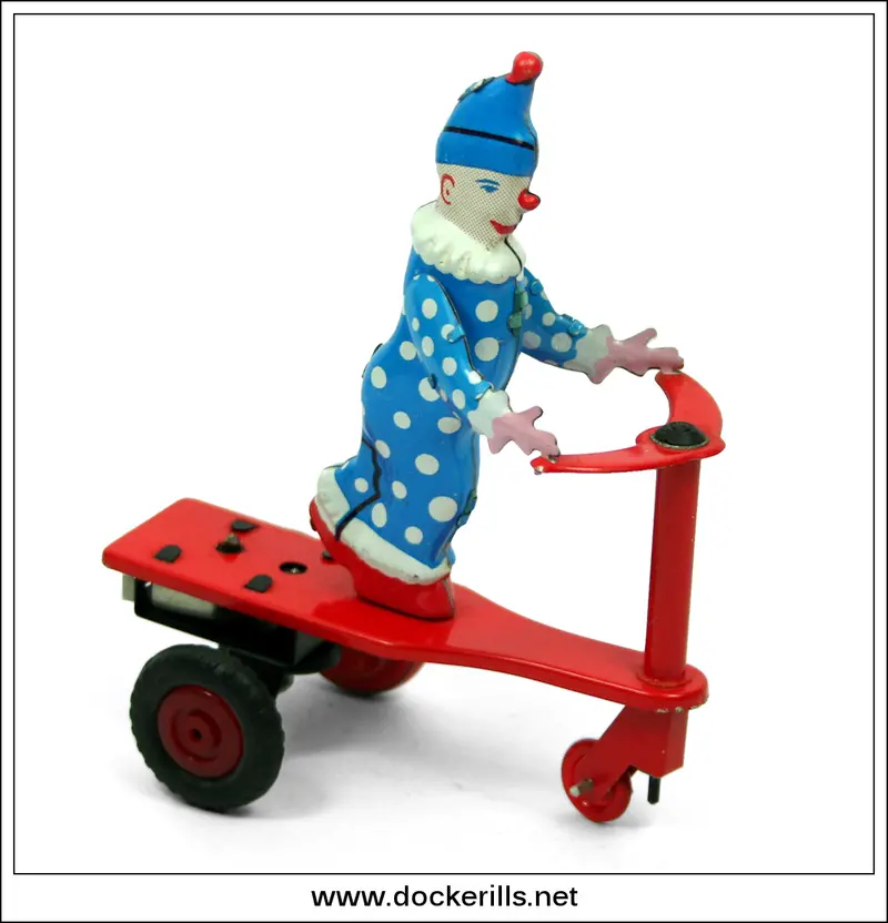 Lemezaru Gyar Roli Zoli – Hungarian Clockwork Tin Plate Animated Figure 1
