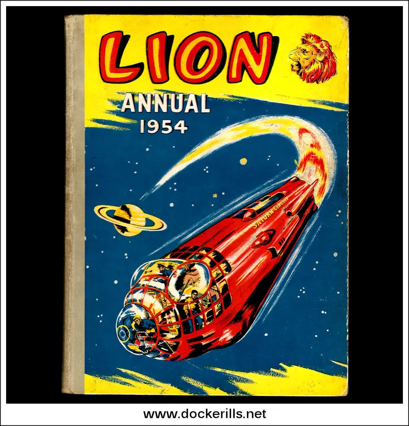 Lion Annual 1954 – British Boys’ Weekly Spin-Off Yearbook 1