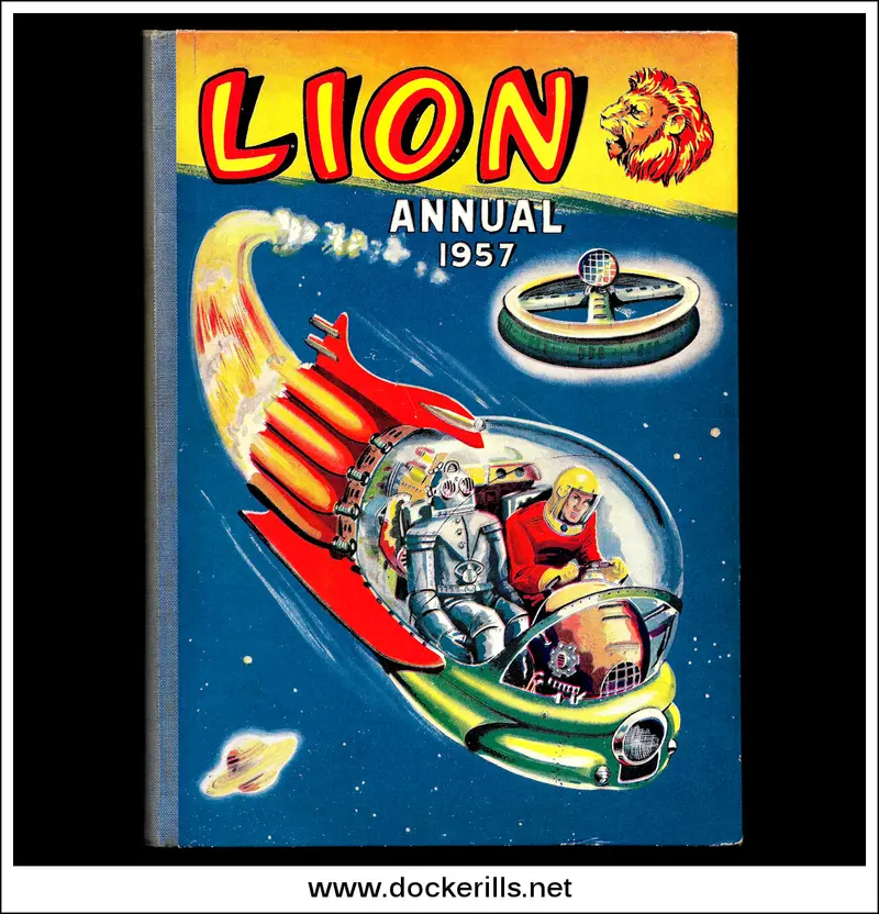 Lion Annual 1957 – Collectible Mid-Century British Annual 1