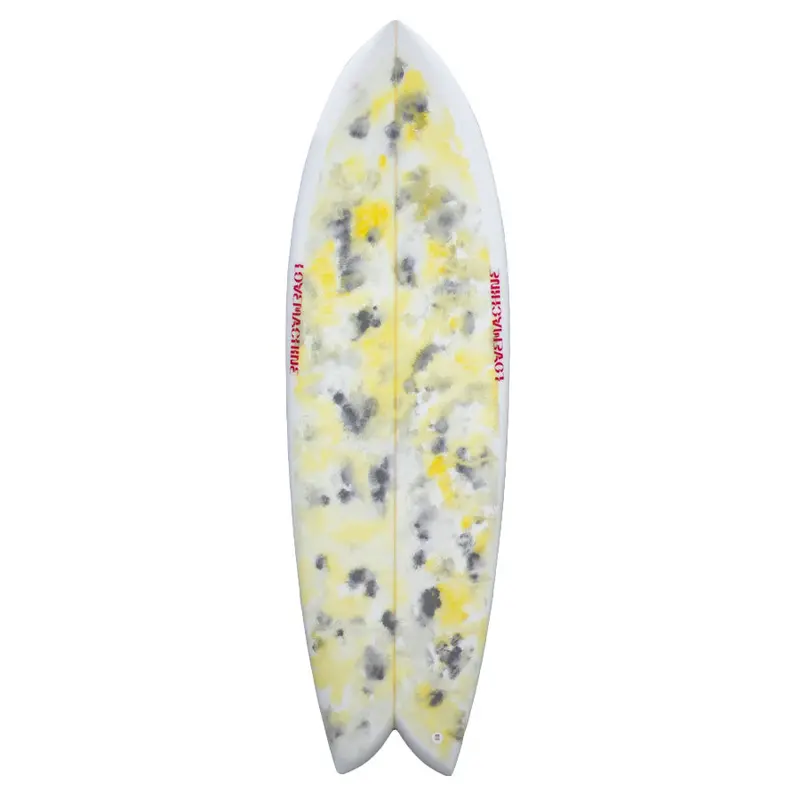 Love Machine Will'S Fish 5'9" Surfboard – Yellow Grey Multi 1