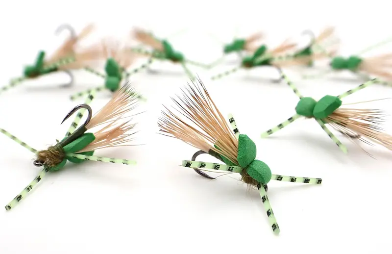 Madam X Foam Striker Dry Fly Pack – 12 Units 1