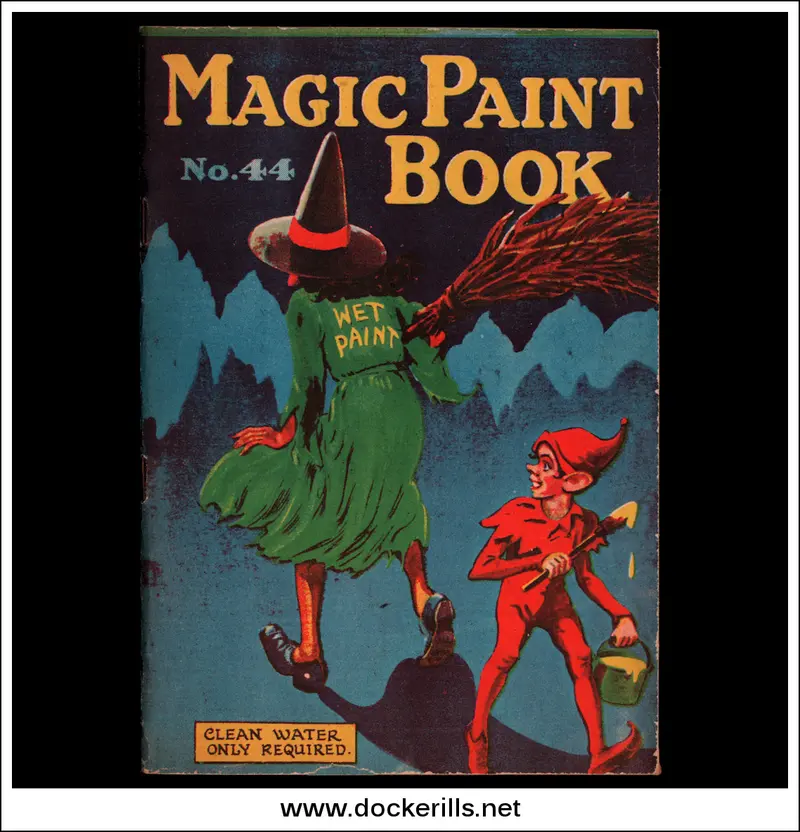 Magic Reveal Paint Book #44 — Walker Toy Series 1