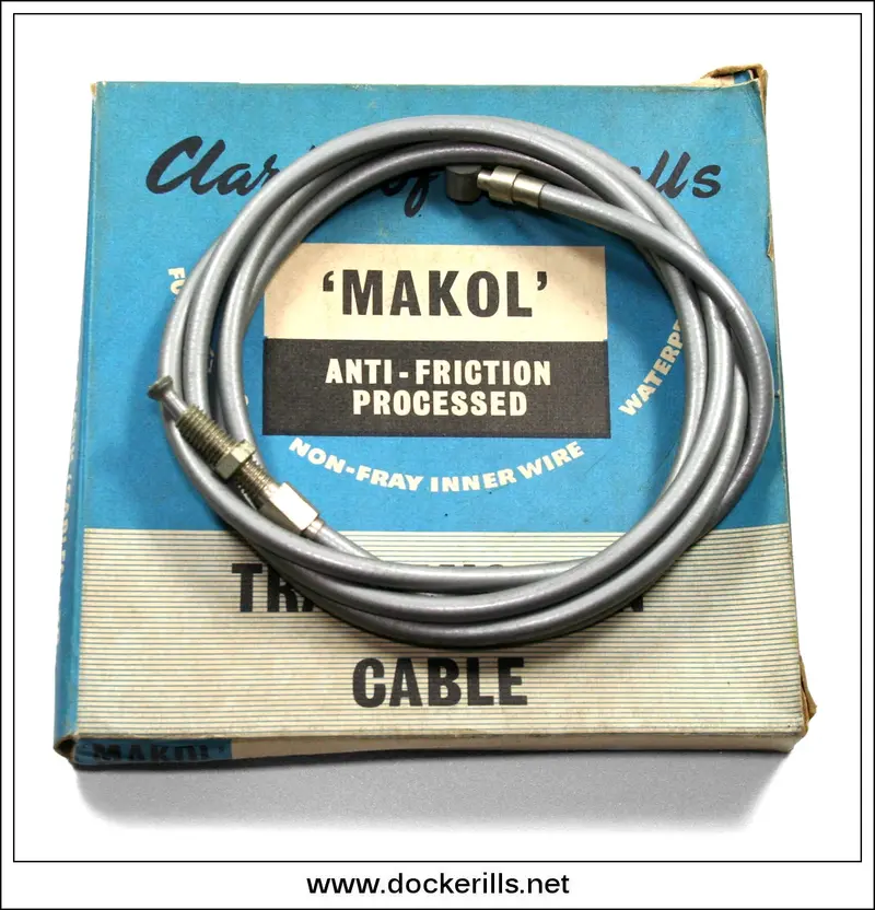 Makol Bicycle Cable With 9/32 Barrel Nipple – Classic Centre-Pull Brake Housing 1